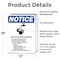 Signmission Safety Culture Sign, 12 in Width, Vinyl Decal, Rectangle OS-2PACK-NS-D-1218-V-11955 - alternate 6